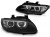 LAMPY PRZEDNIE REFLEKTORY XENON ANGEL LED BLACK BMW SERII 3E92/E93 06-10