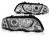 LAMPY PRZEDNIE REFLEKTORY ANGEL LED CHROME BMW SERII 3 E46 05.98-08.01 S/T