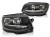 LAMPY PRZEDNIE REFLEKTORY DRL BLACK VW T6 15-19