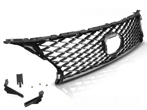 ATRAPA GRILL LEXUS RX350 12-15 F GLOSSY DARK GRAY SPORT STYLE