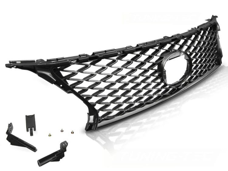 ATRAPA GRILL LEXUS RX350 12-15 F GLOSSY DARK GRAY SPORT STYLE