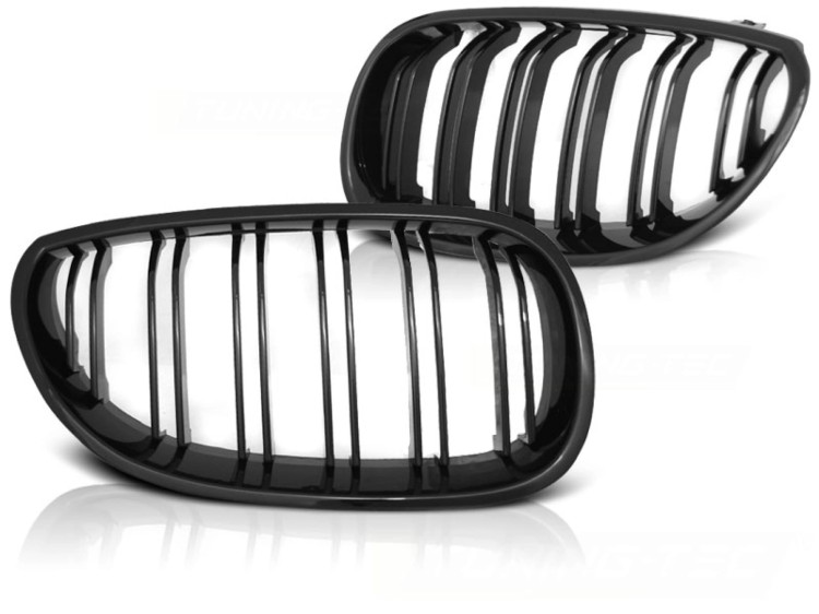 NERKI GRILL ATRAPA CZARNY POŁYSK BMW SERII 5 E60/E61 07.03-10