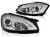 LAMPY PRZEDNIE REFLEKTORY XENON CHROME MERCEDES S KLASA W221 05-09