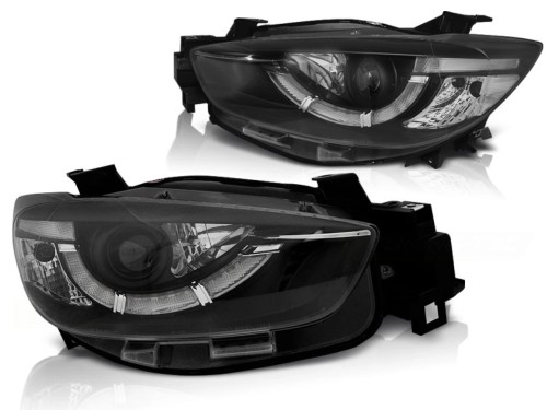 LAMPY PRZEDNIE REFLEKTORY XENON MAZDA CX5 11-15 BLACK