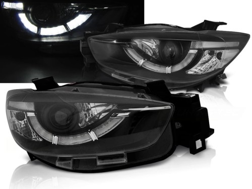LAMPY PRZEDNIE REFLEKTORY XENON MAZDA CX5 11-15 BLACK