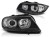 LAMPY PRZEDNIE REFLEKTORY U-LED 3D BLACK BMW SERII 3E90/E91 05+