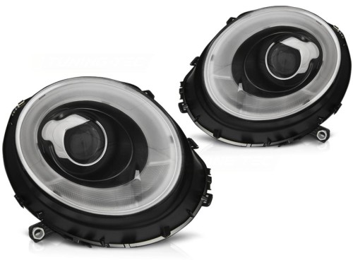 LAMPY PRZEDNIE REFLEKTORY BLACK MINI (COOPER) 06-14