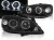 LAMPY PRZEDNIE REFLEKTORY OPEL ASTRA G 97-04 ANGEL EYES CCFL BLACK