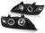 LAMPY PRZEDNIE REFLEKTORY ANGEL EYES CCFL BLACK BMW Z3 01.96-02