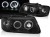 LAMPY PRZEDNIE REFLEKTORY ANGEL EYES CCFL BLACK AUDI A3 8L 96-00