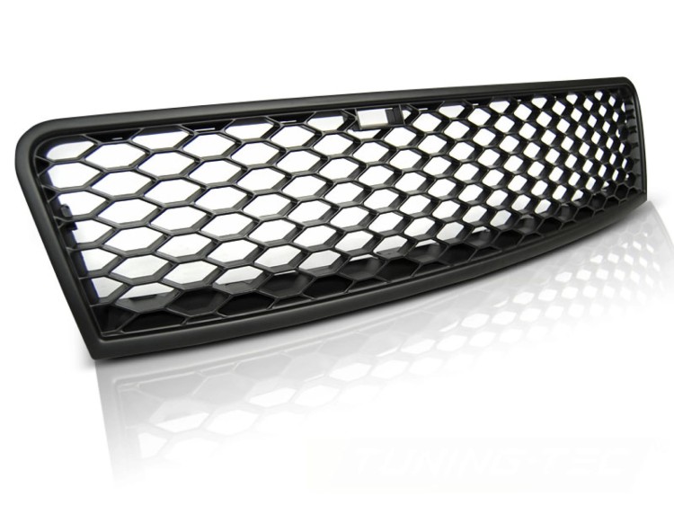 ATRAPA GRILL MATOWY CZARNY AUDI A6 (C5) 06.01-05.04 PLASTER MIODU