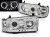 LAMPY PRZEDNIE REFLEKTORY TOYOTA LAND CRUISER FJ 80 90-97 CHROME