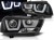 LAMPY PRZEDNIE REFLEKTORY DODGE CHARGER LX II 11-15 LED BLACK