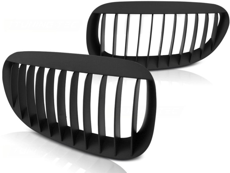 NERKI GRILL ATRAPA CZARNY MAT BMW SERII 6 E63/E64 02-10