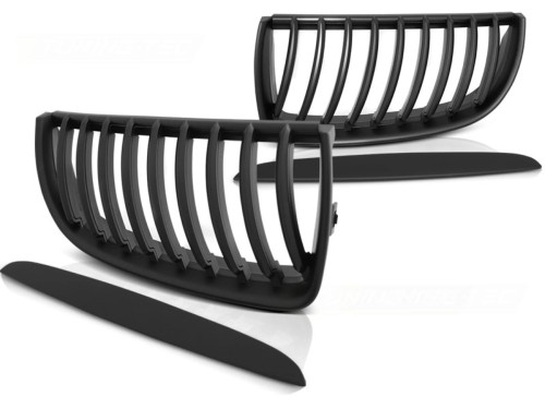 NERKI GRILL ATRAPA CZARNY MAT BMW SERII 3 E90 / E91 03.05-08.08
