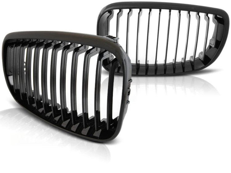 NERKI GRILL ATRAPA CZARNY POŁYSK BMW SERII 1 E87/E81/E82/E88 09.07-13