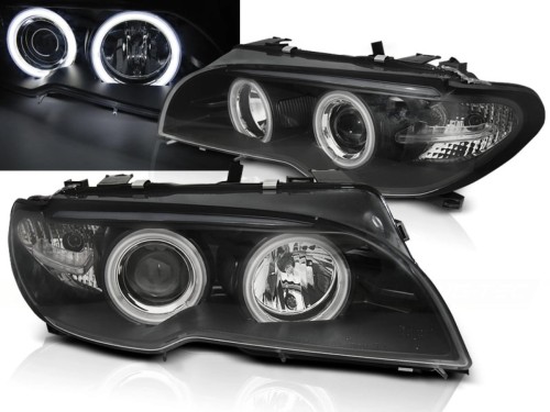 LAMPY PRZEDNIE REFLEKTORY XENON BMW E46 04.03-06 COUPE CABRIO
