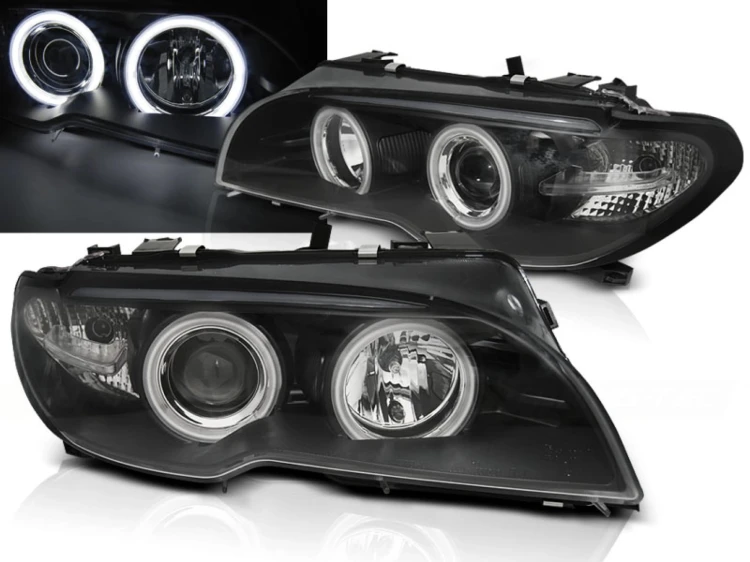 LAMPY PRZEDNIE REFLEKTORY XENON BMW E46 04.03-06 COUPE CABRIO