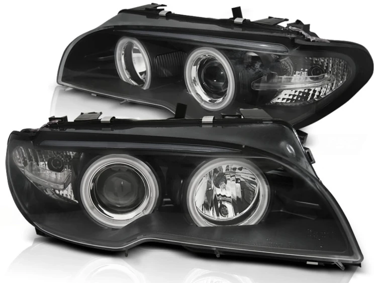 LAMPY PRZEDNIE REFLEKTORY XENON BMW E46 04.03-06 COUPE CABRIO