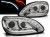 LAMPY PRZEDNIE REFLEKTORY CHROME MERCEDES W220 S-KLASA 09.98-05.05