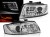 LAMPY PRZEDNIE REFLEKTORY CHROME AUDI A4 10.00-10.04 LED