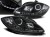 LAMPY PRZEDNIE REFLEKTORY BLACK SEAT LEON ALTEA 09-12 LED