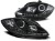 LAMPY PRZEDNIE REFLEKTORY BLACK SEAT LEON ALTEA 09-12 LED