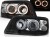 LAMPY PRZEDNIE REFLEKTORY ANGEL EYES BLACK VW T5 04.03-08.09
