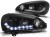 LAMPY PRZEDNIE REFLEKTORY BLACK VW GOLF 5 LED