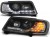 LAMPY PRZEDNIE REFLEKTORY BLACK AUDI 100 C4 12.90-06.94 LED