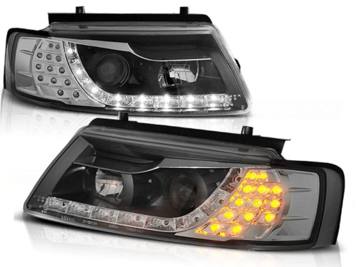 LAMPY PRZEDNIE REFLEKTORY BLACK VW PASSAT B5 11.96-08.00