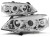 LAMPY PRZEDNIE REFLEKTORY OPEL ASTRA G 09.97-02.04 ANGEL EYES CHROME