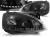 LAMPY PRZEDNIE REFLEKTORY OPEL CORSA C 11.00-09.06 BLACK