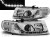 LAMPY PRZEDNIE REFLEKTORY CHROME SEAT LEON TOLEDO 99-04 LED
