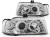 LAMPY PRZEDNIE REFLEKTORY ANGEL EYES CHROME SEAT IBIZA CORDOBA POLO 93-99