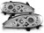 LAMPY PRZEDNIE REFLEKTORY RENAULT MEGANE 03.99-10.02 ANGEL EYES CHROME