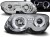 LAMPY PRZEDNIE REFLEKTORY CHRYSLER 300 M 99-04 ANGEL EYES CHROME LED