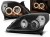 LAMPY TYLNE OPEL VECTRA C 09.05-08 ANGEL EYES BLACK