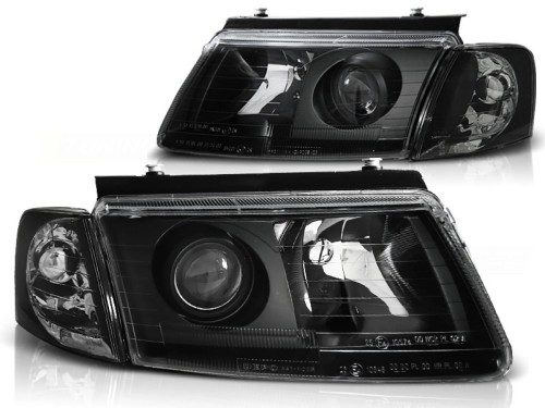LAMPY PRZEDNIE REFLEKTORY BLACK VW PASSAT B5 3B 11.96-08.00