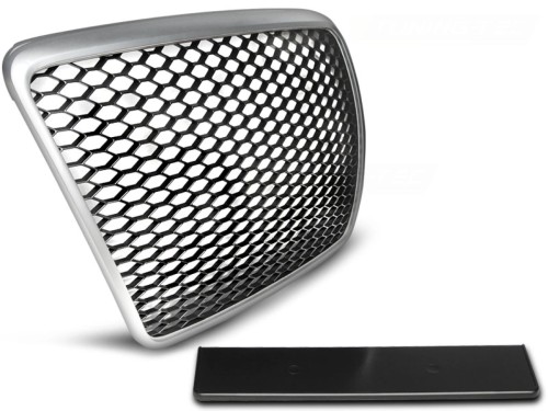 ATRAPA GRILL SILVER AUDI A6 C6 09-11