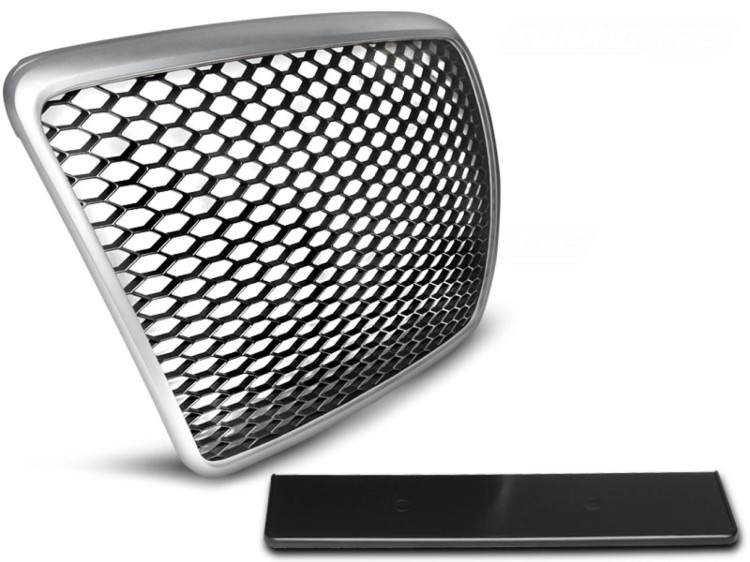 ATRAPA GRILL SILVER AUDI A6 C6 09-11