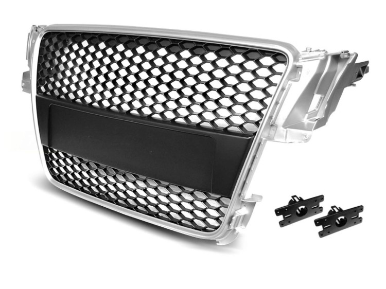 ATRAPA GRILL SILVER AUDI A5 07-06.11