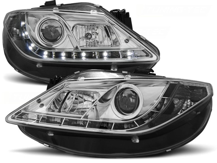 LAMPY PRZEDNIE REFLEKTORY CHROM SEAT IBIZA 6J 06.08-12