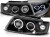 LAMPY PRZEDNIE REFLEKTORY ANGEL EYES BLACK VW PASSAT B5 3B 11.96-08.00 LED
