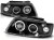 LAMPY PRZEDNIE REFLEKTORY ANGEL EYES BLACK VW PASSAT B5 3B 11.96-08.00 LED
