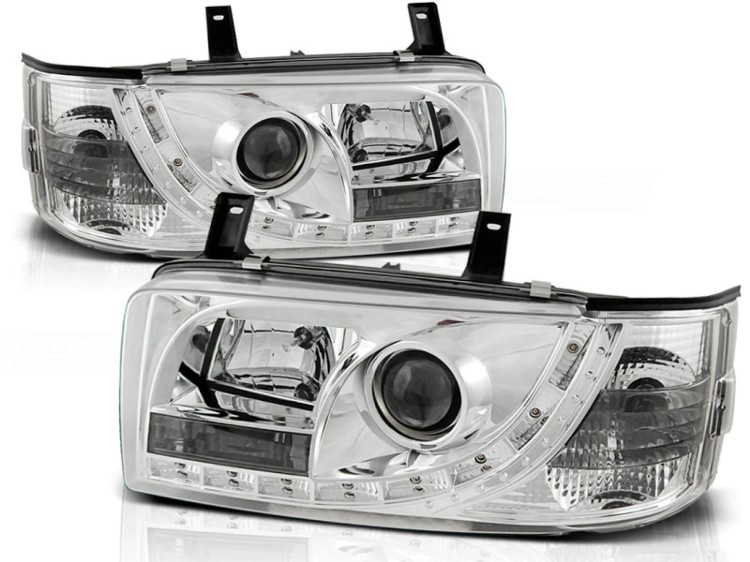 LAMPY TYLNE CHROME VW T4 90-03.03 TRANSPORTER LED