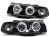 LAMPY PRZEDNIE REFLEKTORY ANGEL EYES BLACK BMW SERII 7 E38 06.94-08.98