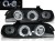 LAMPY PRZEDNIE REFLEKTORY ANGEL EYES BLACK BMW SERII 5 E39 95-03 LED