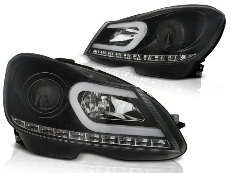 LAMPY PRZEDNIE REFLEKTORY LED MERCEDES C KLASA W204 11-14