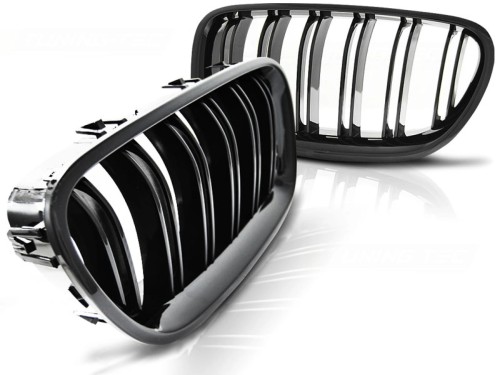 NERKI GRILL ATRAPA CZARNY POŁYSK BMW SERII 5 F10 / F11 10-16
